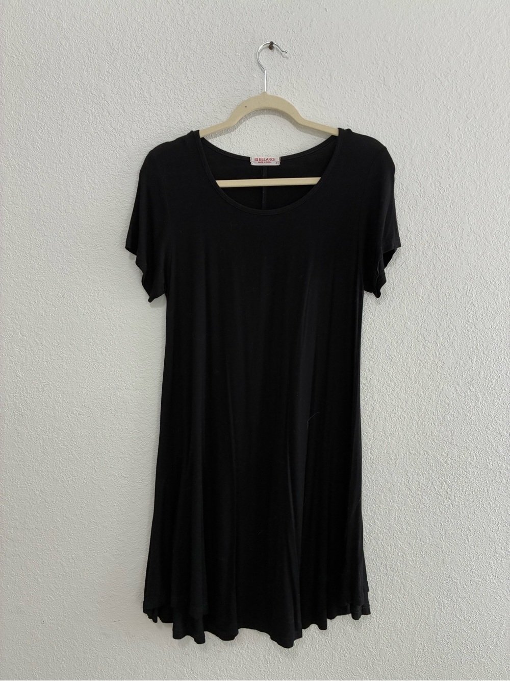 Black Swing Tunic Dress by